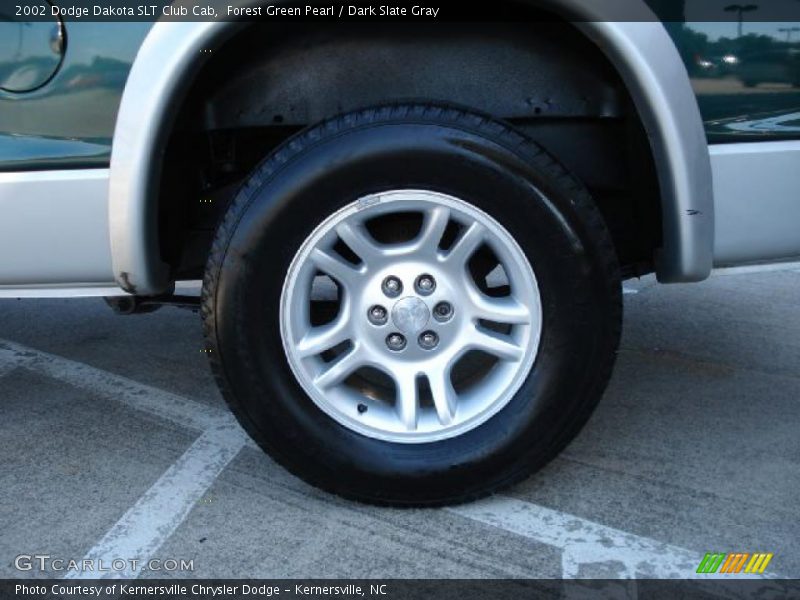 Forest Green Pearl / Dark Slate Gray 2002 Dodge Dakota SLT Club Cab