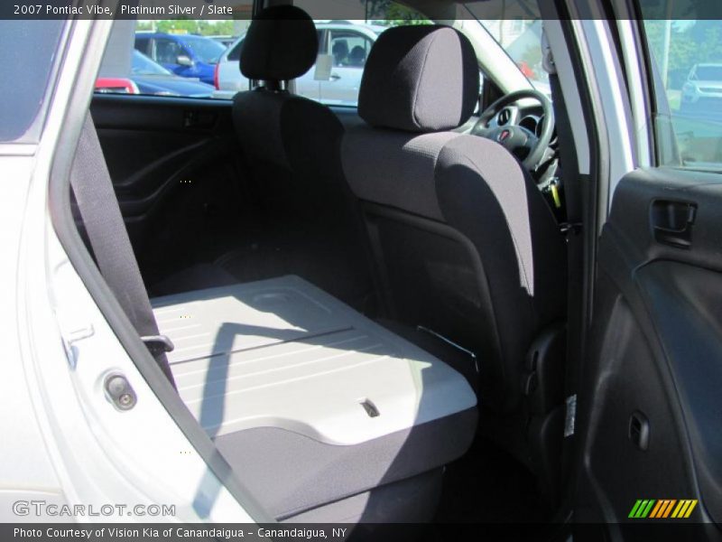 Platinum Silver / Slate 2007 Pontiac Vibe