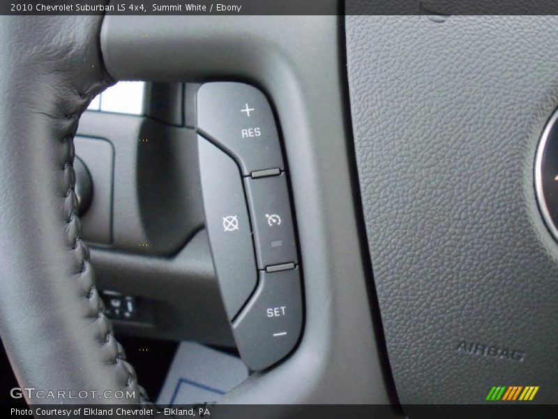 Summit White / Ebony 2010 Chevrolet Suburban LS 4x4