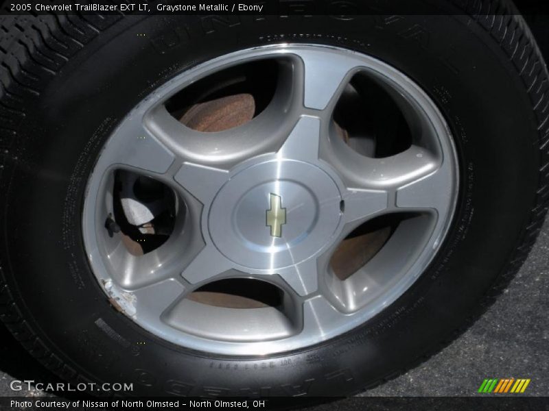 Graystone Metallic / Ebony 2005 Chevrolet TrailBlazer EXT LT