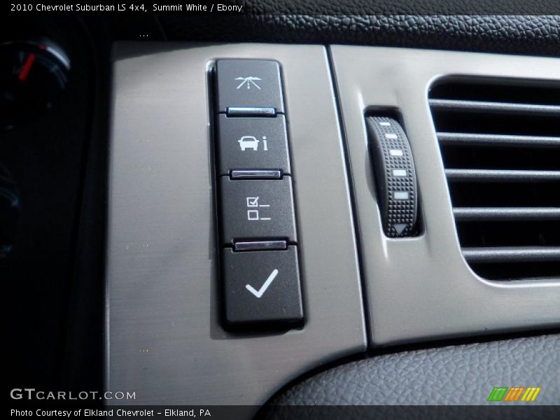 Summit White / Ebony 2010 Chevrolet Suburban LS 4x4