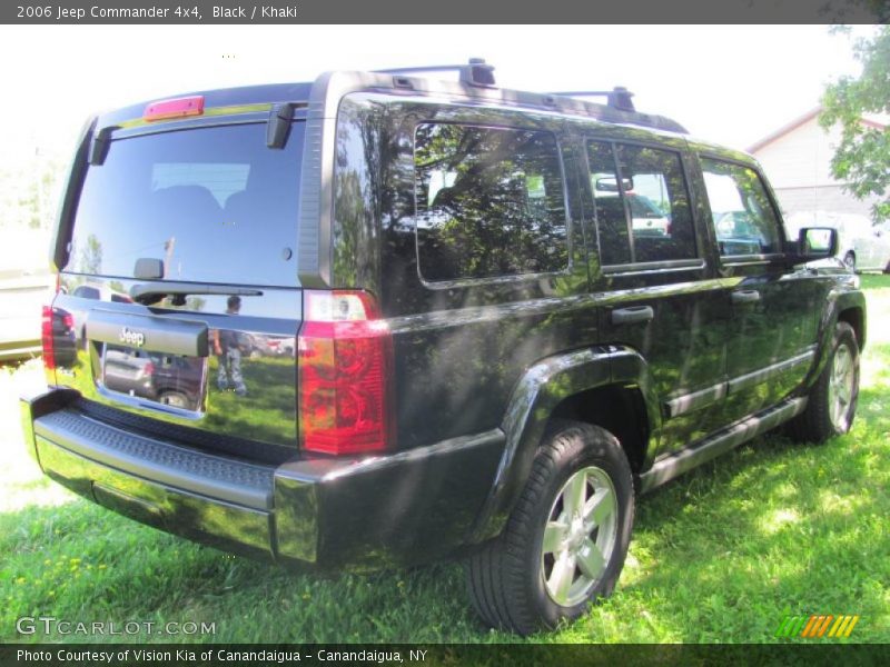 Black / Khaki 2006 Jeep Commander 4x4