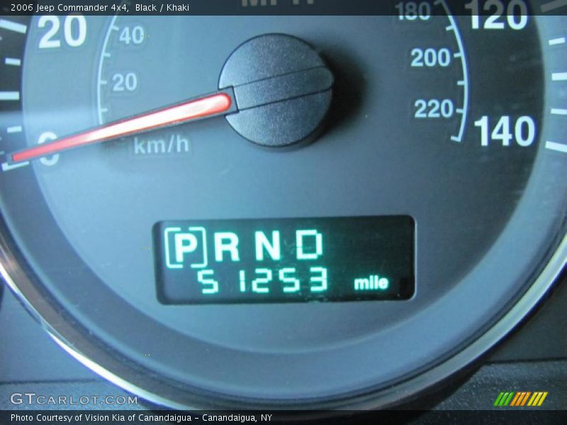 Black / Khaki 2006 Jeep Commander 4x4