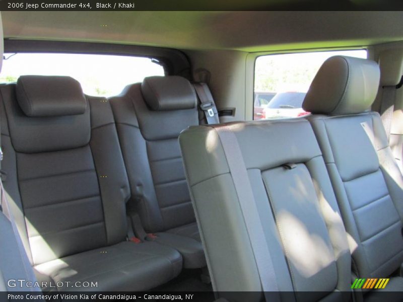 Black / Khaki 2006 Jeep Commander 4x4