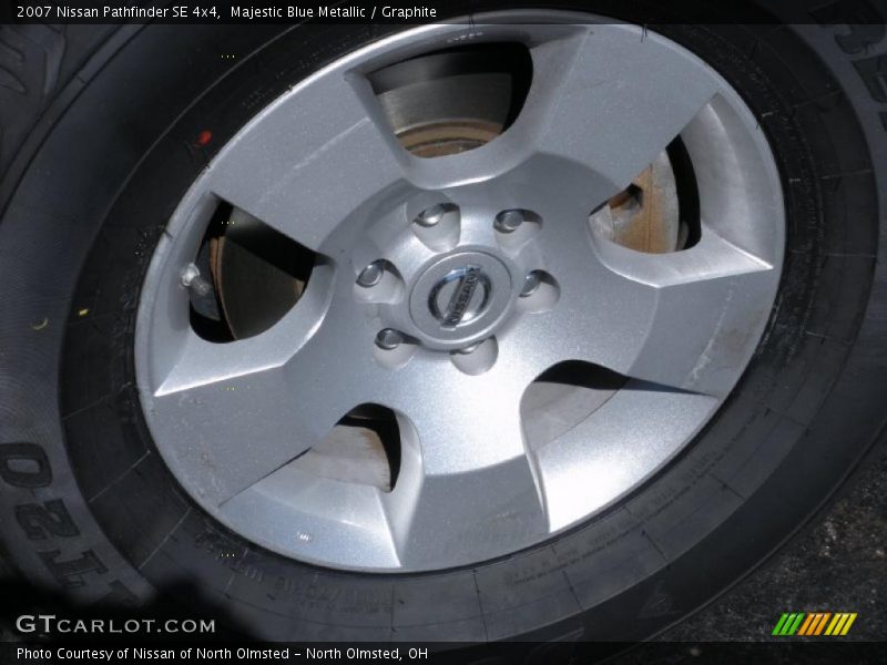 Majestic Blue Metallic / Graphite 2007 Nissan Pathfinder SE 4x4