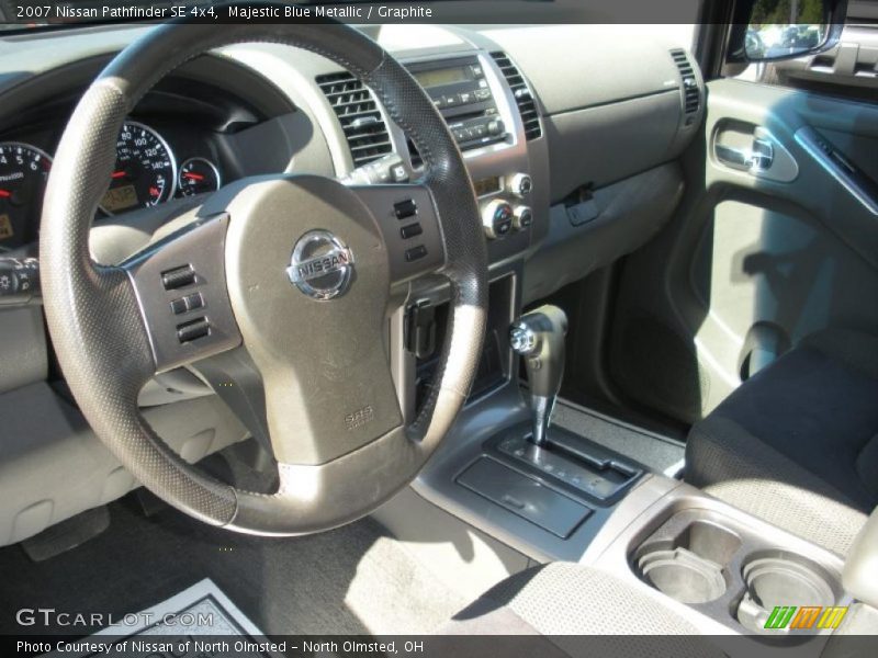 Majestic Blue Metallic / Graphite 2007 Nissan Pathfinder SE 4x4