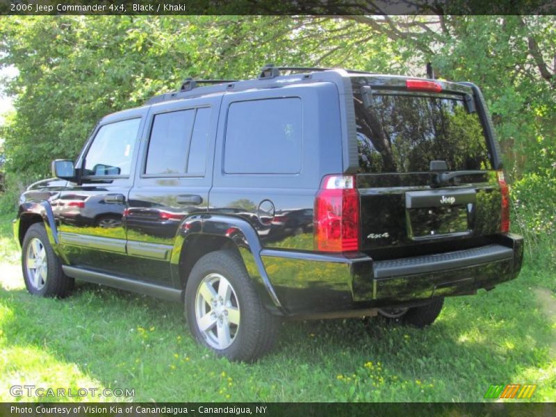 Black / Khaki 2006 Jeep Commander 4x4