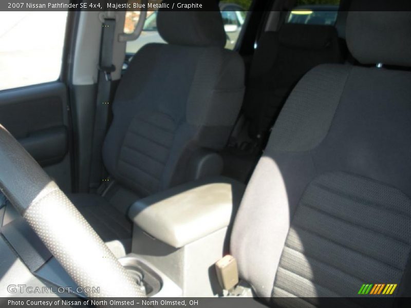 Majestic Blue Metallic / Graphite 2007 Nissan Pathfinder SE 4x4