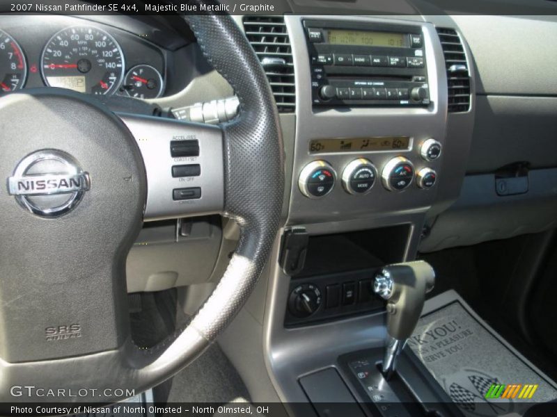 Majestic Blue Metallic / Graphite 2007 Nissan Pathfinder SE 4x4