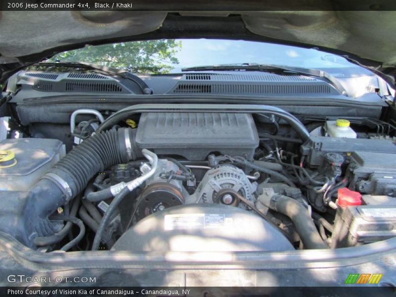 Black / Khaki 2006 Jeep Commander 4x4