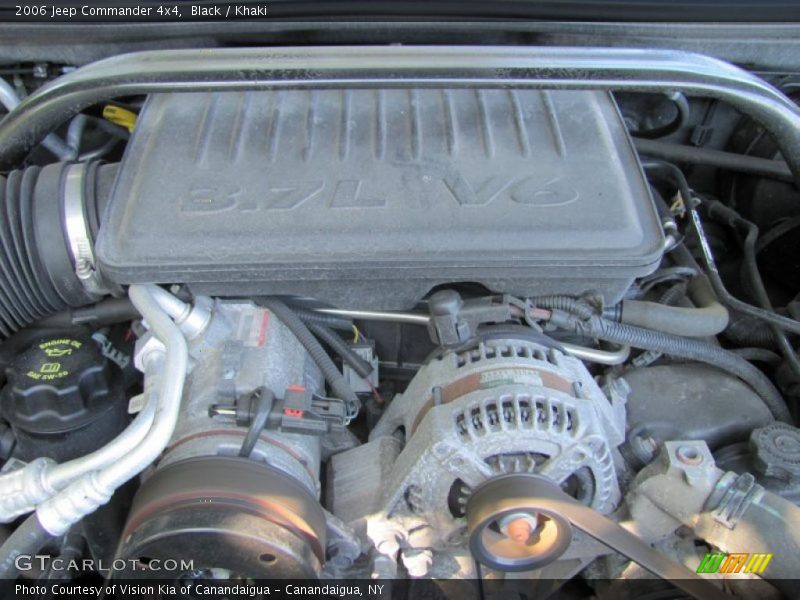 Black / Khaki 2006 Jeep Commander 4x4