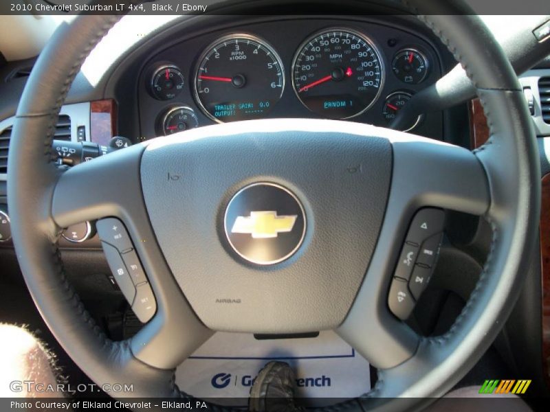 Black / Ebony 2010 Chevrolet Suburban LT 4x4