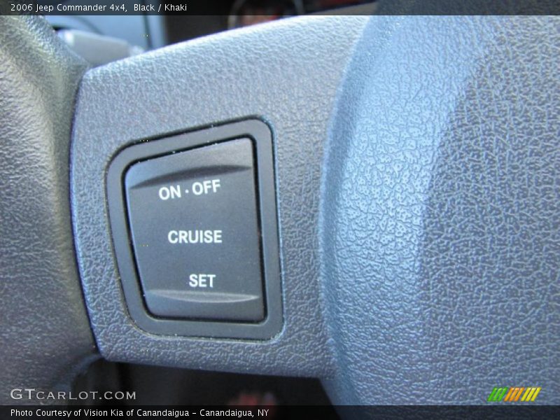 Black / Khaki 2006 Jeep Commander 4x4