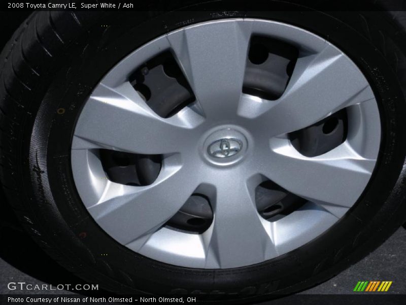 Super White / Ash 2008 Toyota Camry LE