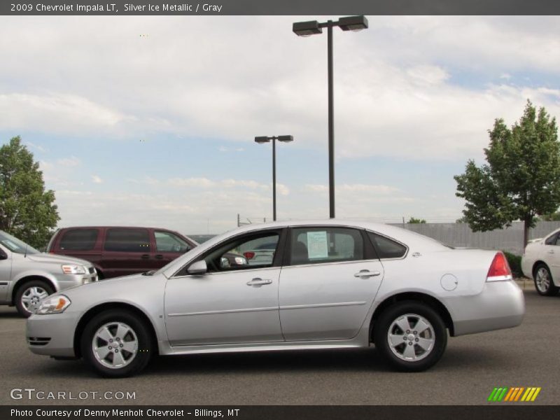Silver Ice Metallic / Gray 2009 Chevrolet Impala LT