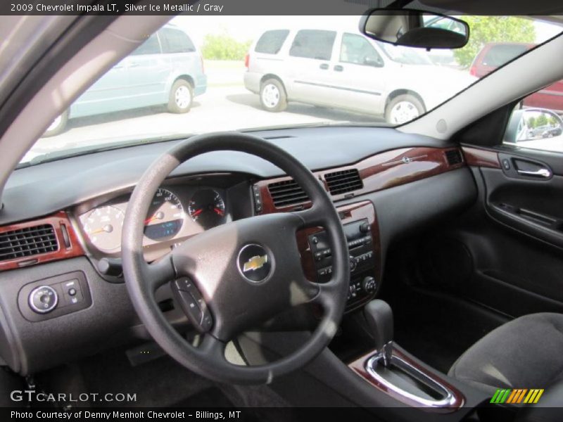 Silver Ice Metallic / Gray 2009 Chevrolet Impala LT