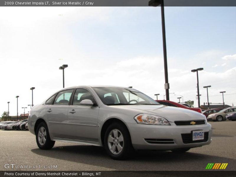 Silver Ice Metallic / Gray 2009 Chevrolet Impala LT