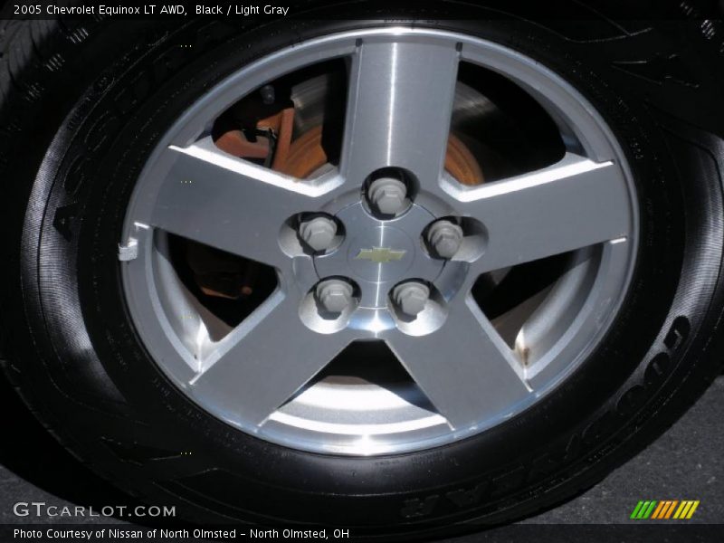 Black / Light Gray 2005 Chevrolet Equinox LT AWD