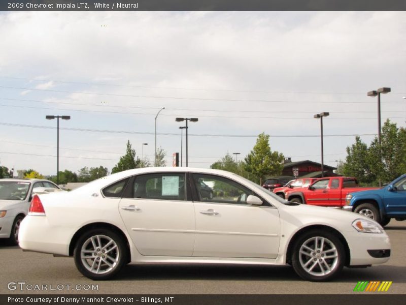 White / Neutral 2009 Chevrolet Impala LTZ
