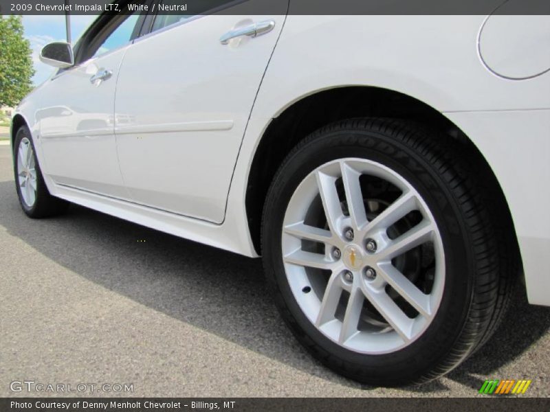 White / Neutral 2009 Chevrolet Impala LTZ
