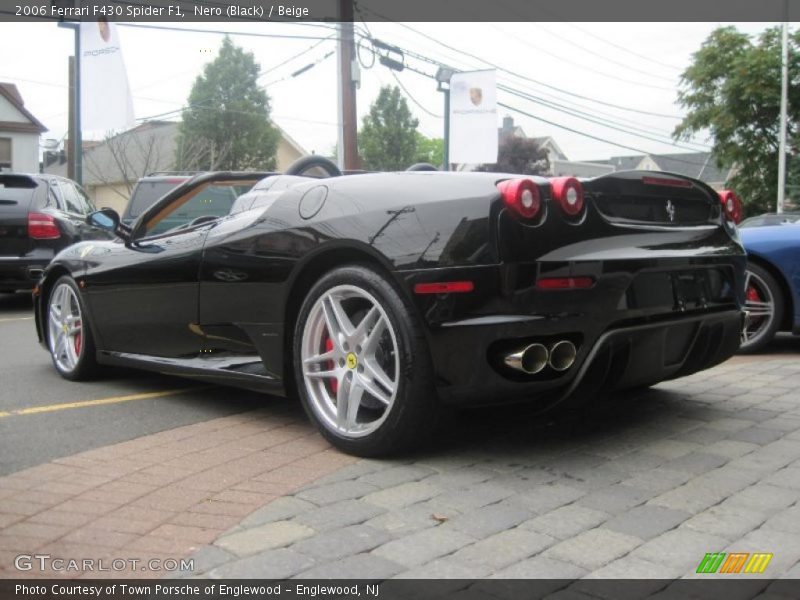 Nero (Black) / Beige 2006 Ferrari F430 Spider F1