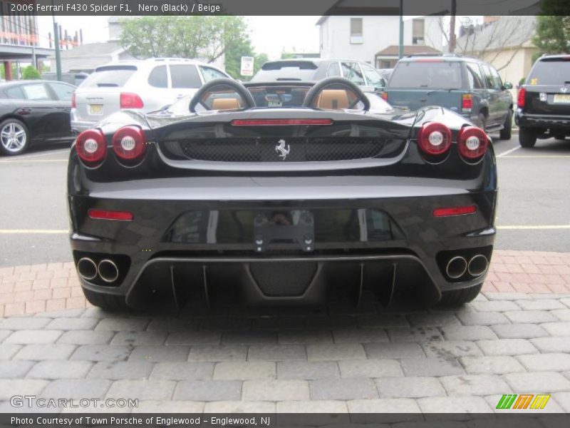 Nero (Black) / Beige 2006 Ferrari F430 Spider F1