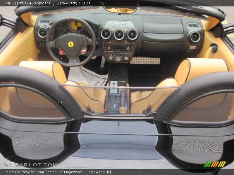 Nero (Black) / Beige 2006 Ferrari F430 Spider F1