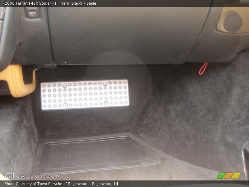 Nero (Black) / Beige 2006 Ferrari F430 Spider F1
