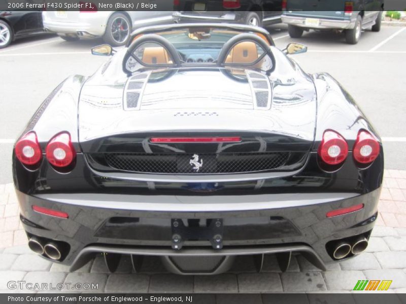 Nero (Black) / Beige 2006 Ferrari F430 Spider F1