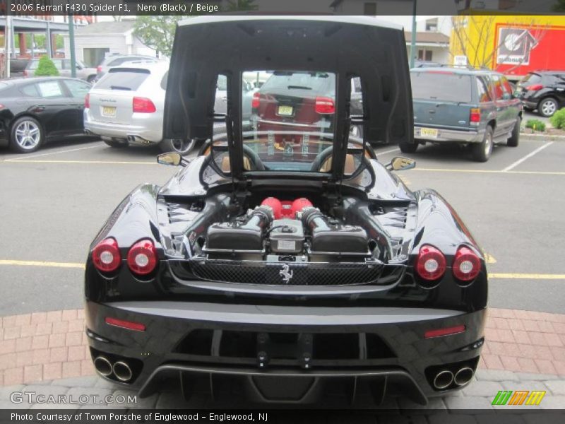 Nero (Black) / Beige 2006 Ferrari F430 Spider F1