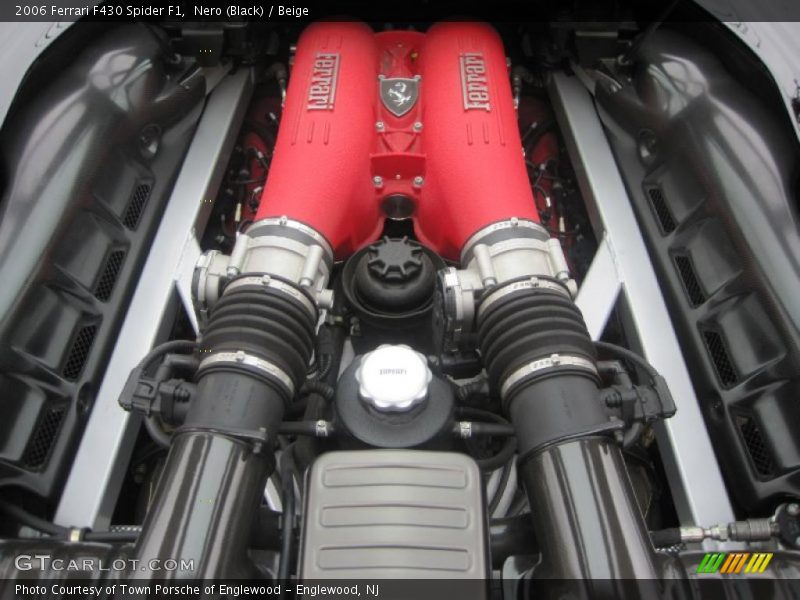 Nero (Black) / Beige 2006 Ferrari F430 Spider F1
