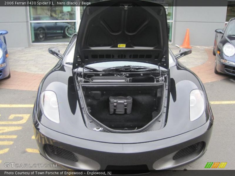 Nero (Black) / Beige 2006 Ferrari F430 Spider F1