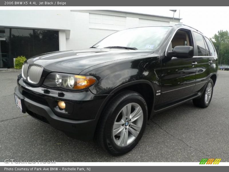 Jet Black / Beige 2006 BMW X5 4.4i