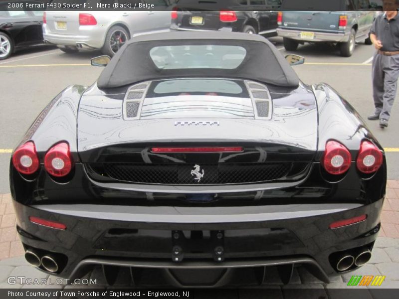 Nero (Black) / Beige 2006 Ferrari F430 Spider F1