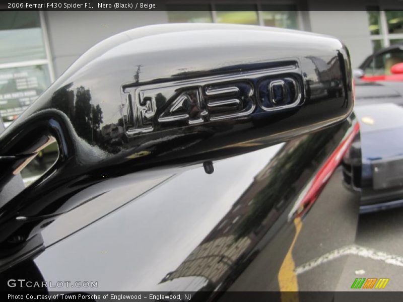 Nero (Black) / Beige 2006 Ferrari F430 Spider F1