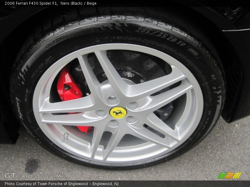 Nero (Black) / Beige 2006 Ferrari F430 Spider F1