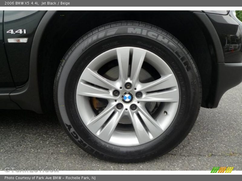 Jet Black / Beige 2006 BMW X5 4.4i