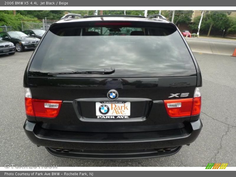 Jet Black / Beige 2006 BMW X5 4.4i