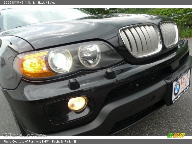 Jet Black / Beige 2006 BMW X5 4.4i