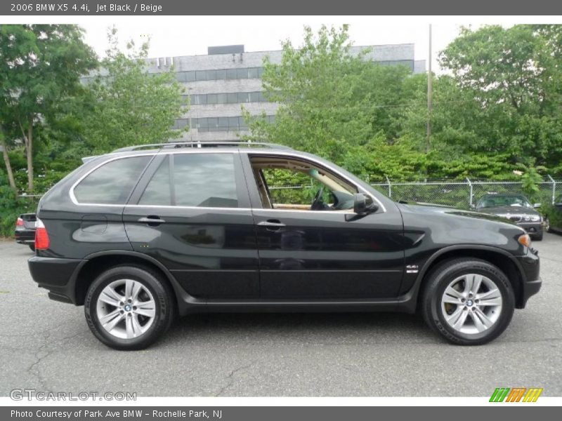 Jet Black / Beige 2006 BMW X5 4.4i