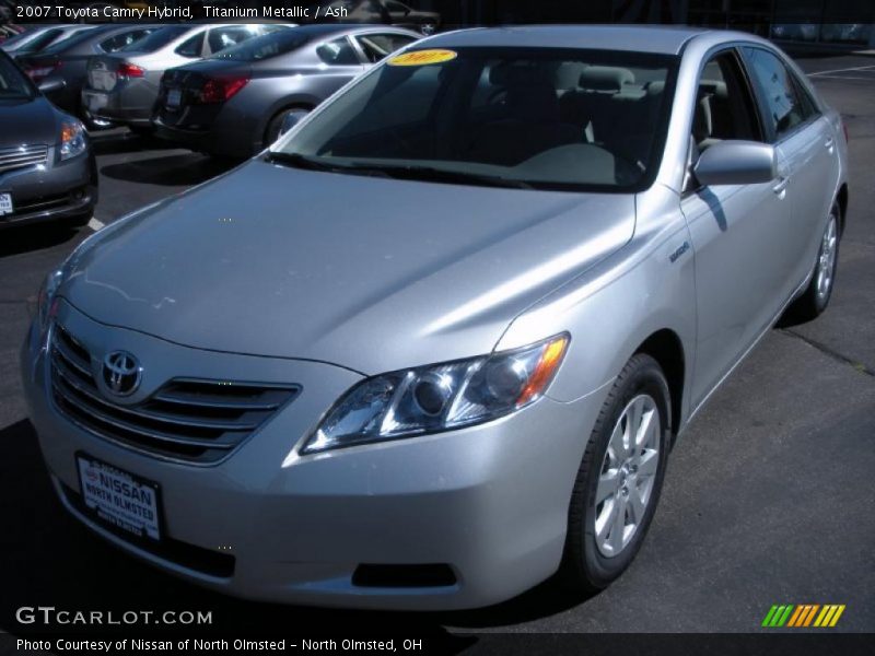 Titanium Metallic / Ash 2007 Toyota Camry Hybrid