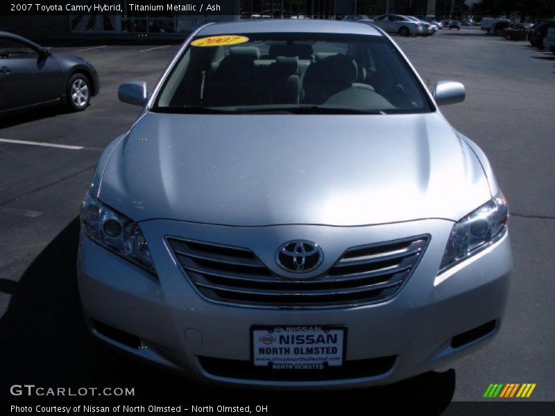 Titanium Metallic / Ash 2007 Toyota Camry Hybrid
