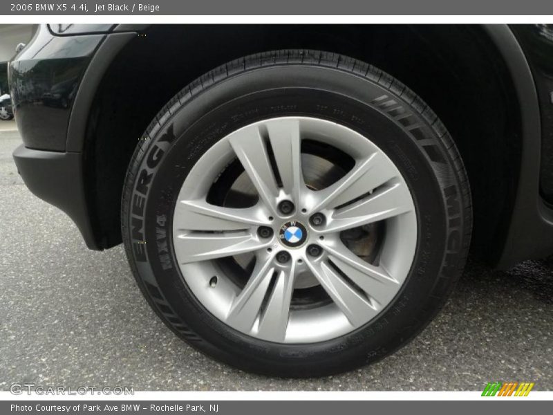 Jet Black / Beige 2006 BMW X5 4.4i