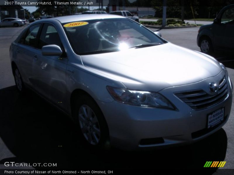 Titanium Metallic / Ash 2007 Toyota Camry Hybrid