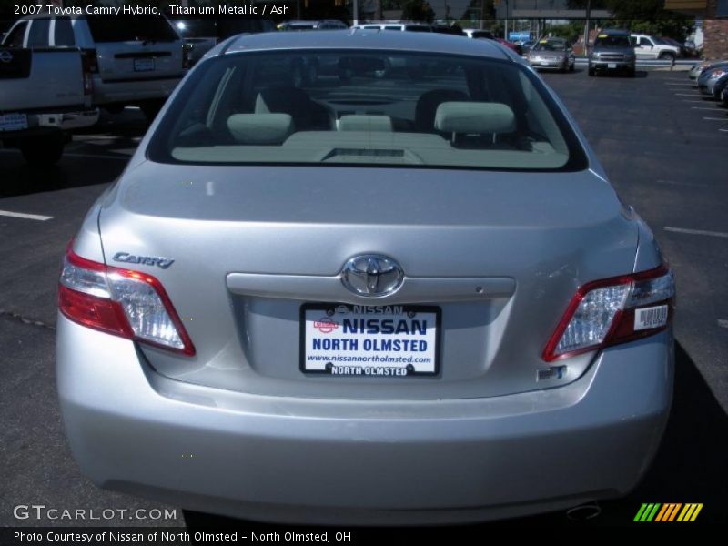Titanium Metallic / Ash 2007 Toyota Camry Hybrid