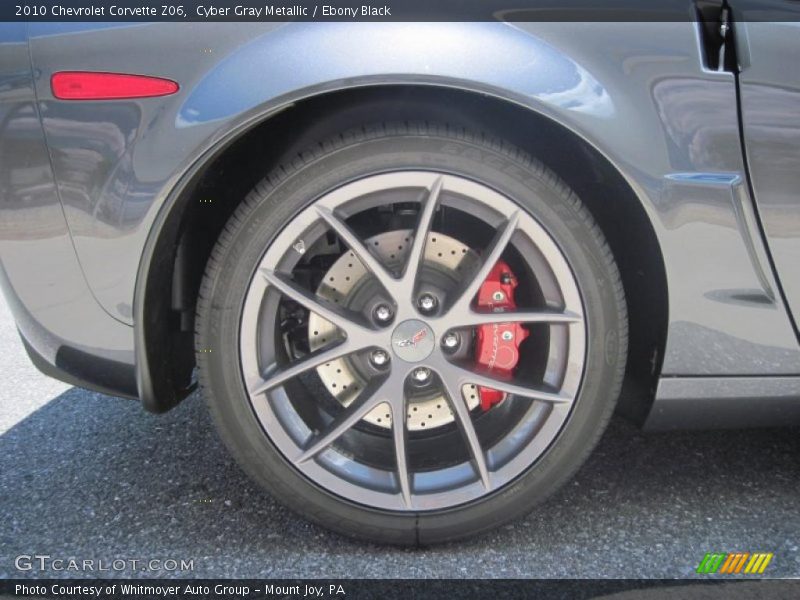 Cyber Gray Metallic / Ebony Black 2010 Chevrolet Corvette Z06