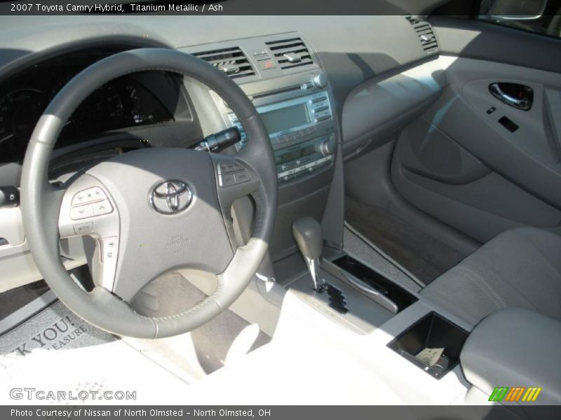 Titanium Metallic / Ash 2007 Toyota Camry Hybrid