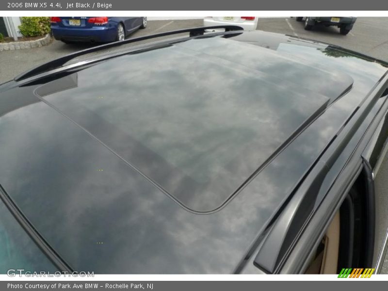 Jet Black / Beige 2006 BMW X5 4.4i