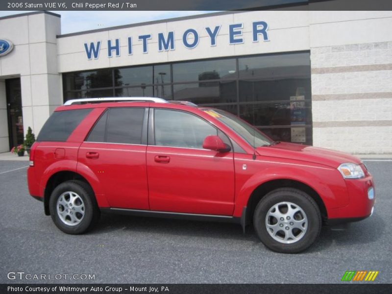 Chili Pepper Red / Tan 2006 Saturn VUE V6