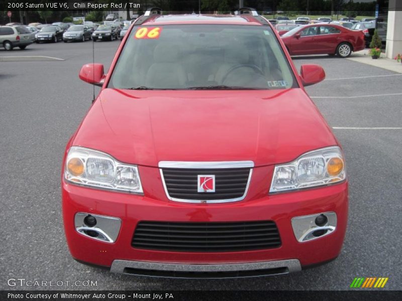 Chili Pepper Red / Tan 2006 Saturn VUE V6